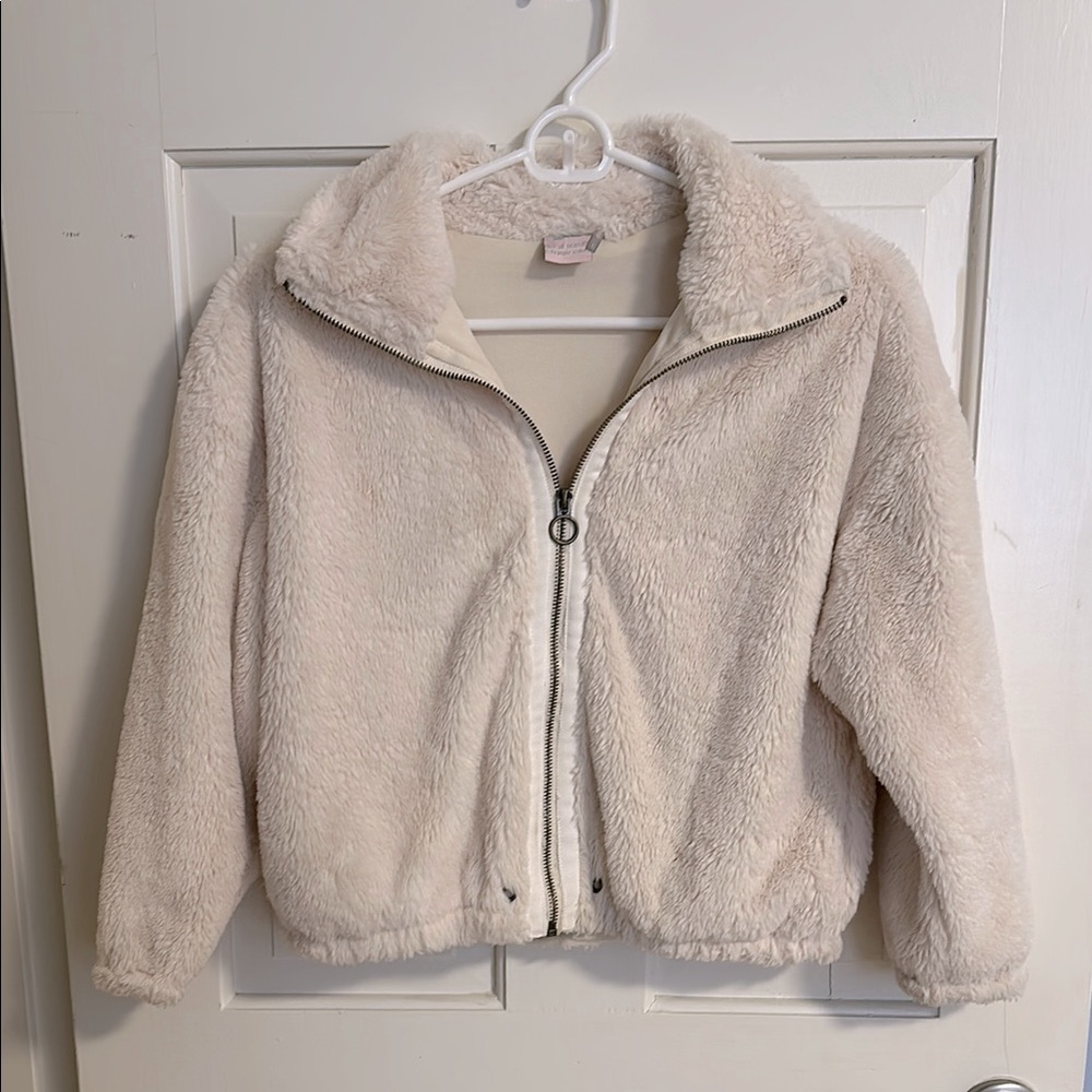For All Seasons by Paper Crane Girls Fur Jacket.